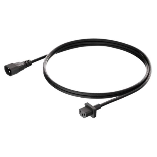 Picture of Ubiquiti C13-C14 Power Cable, C13 To C14 Braided Power Cable, 1.8 m, 10A/250V.