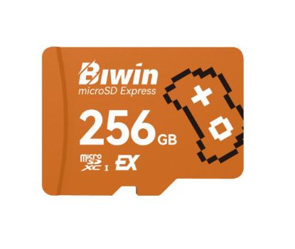 Picture of BIWIN ME300-256G microSD Express Read & Write Speed up to 900 MB/s & 700 MB/s BAME300256G-RGX