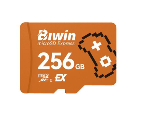 Picture of BIWIN ME300-256G microSD Express Read & Write Speed up to 900 MB/s & 700 MB/s BAME300256G-RGX