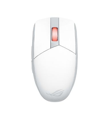 Picture of ASUS ROG Strix Impact III WH Wireless Gaming Mouse，36,000dpi Optical Sensor, Dual Wireless Connectivity, ROG SpeedNova, 57g, ROG Micro Switches