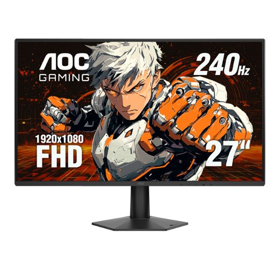 Picture of AOC 27G50Z, 27', IPS, FHD 1920x1080, 240Hz, 0.5ms, 300nits, DisplayPort 1.4, HDMI 2.0, VESA mount