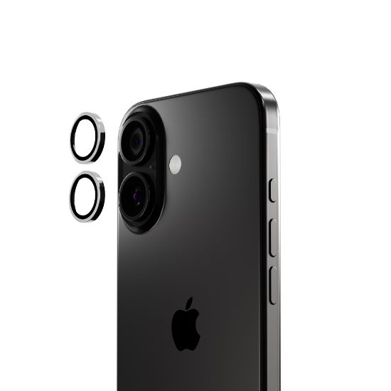 Picture of Cygnett Apple iPhone 17/ iPhone 16/ iPhone 16 Plus Camera Lens Protector - (CY5543CYCLP), DropProof, Scratch Resistant, 2 Years Warranty