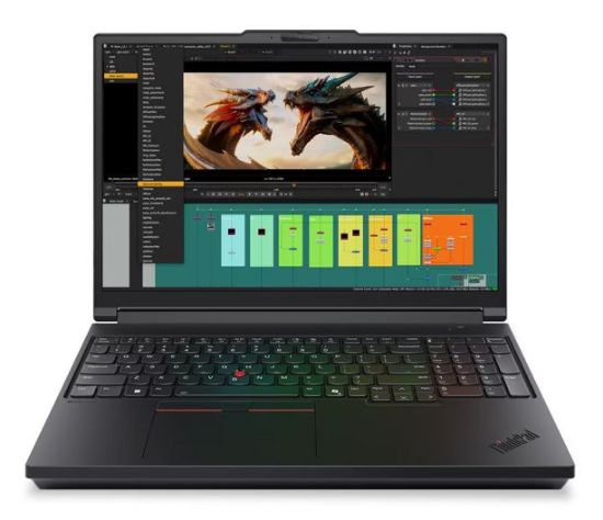 Picture of LENOVO ThinkPad P16 G3 16' WQUXGA 4K IR Intel U7-265HX 64GB DDR5 2TB SSD RTX4000 16GB 5G-LTE Windows 11 Pro NPU 13 TOPS 3yr PREM 1.8kg