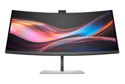 Picture of HP Series 7 Pro 734PM 34' Curved 3K WQHD Thunderbolt IPS Conferencing Monitor 3440x1440 21:9 5ms Height Adjust Tilt Swivel Pivot Webcam Speaker USB-C