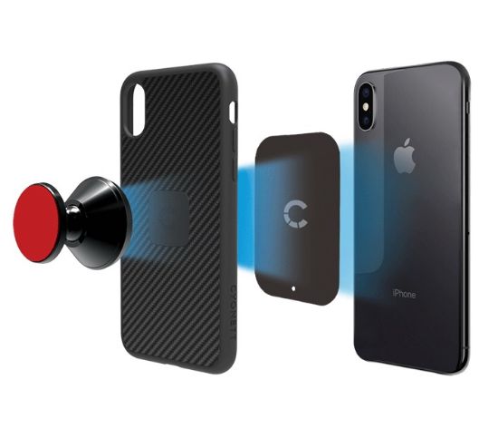 Picture of Cygnett MagMount Plus Car Dash and Windscreen Phone Magnetic Mount - Black(CY2378ACDAS), 360° Adjustable, Strong Magnetic Hold,2 Years Warranty