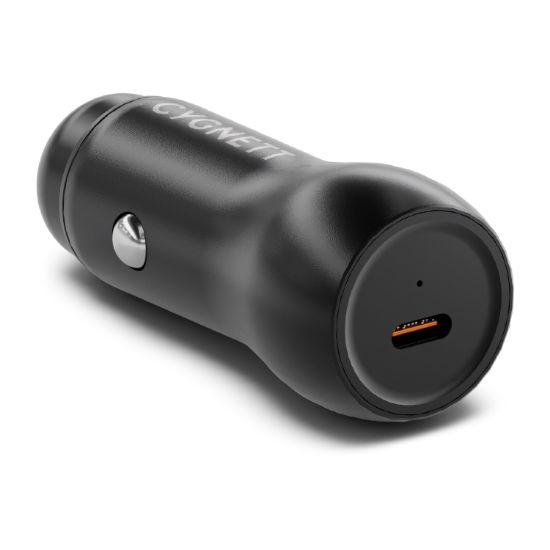 Picture of Cygnett CarPower 30W USB-C Car Charger - (CY4706CYCCH), Aluminium Alloy Finish, LED Charge Indicator, 2 Years Warranty