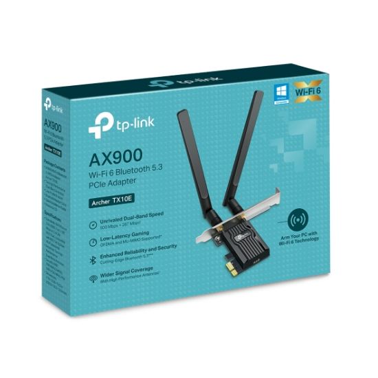 Picture of TP-Link Archer TX10E AX900 Wi-Fi 6 Bluetooth PCIe Adapter