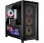 Picture of Corsair FRAME 4000D LCD RS ARGB Premium Mid-Tower PC Case- Black, ATX/mATX/ITX/E-ATX, 486x490x239mm, 430mm GPU, 360mm rad, tempered glass