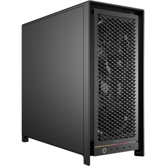 Picture of Corsair FRAME 5000D WORKSTATION Mid-Tower Case - Black, supports E-ATX, tempered glass, high airflow design, 420mm radiator, 450mm GPU support