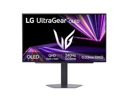 Picture of LG 27'UltraGear™ GX7 27-inch 240Hz OLED QHD Gaming Monitor |27GX704A | DisplayHDR™ True Black 400, 0.03ms (GtG), Glare Panel