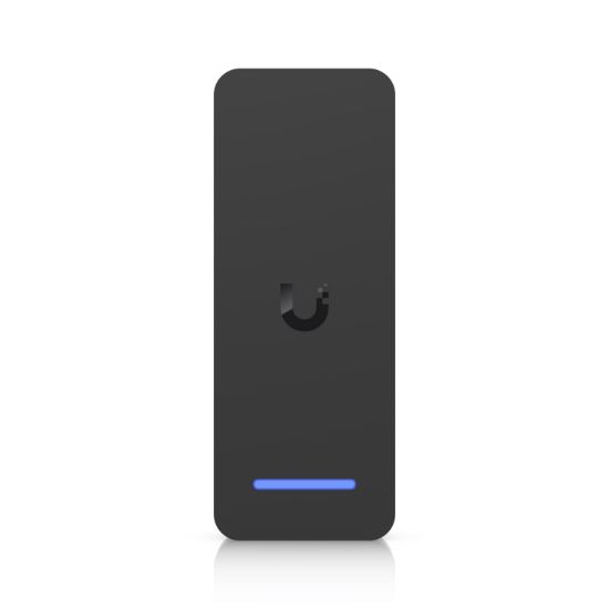 Picture of Ubiquiti Retrofit Reader, Black, Indoor/Outdoor OSDP Reader, NFC Card, Touch Pass Support, Compatible With UniFi Retrofit Hub Using Existing Cabling.