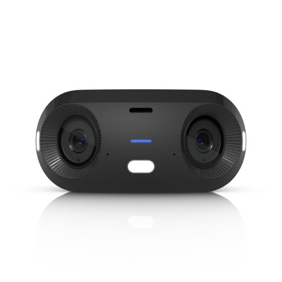 Picture of Ubiquiti G6 180, Black, Indoor/Outdoor Dual Sensor 16MP PoE+ Camera, Multi-TOPS AI Engine , Panoramic 180° Coverage.
