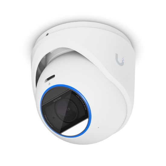 Picture of Ubiquiti  G6 Pro Turret, White, All-Weather Tamper-Resistant 4K PoE+Cam, AI Engine, 2.36x Optic Zoom,1/1.2'CMOS, Light Clarity,L-Range IR Night Vision