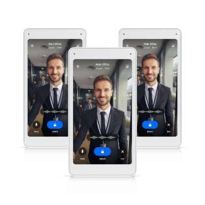 Picture of Ubiquiti  Intercom Viewer, Display That Works With Intercom,Reader Pro, Visitor Screening, Remote Access Control.