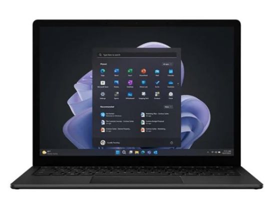 Picture of Microsoft Surface Laptop 5 13.5' Touch Intel Core i7-1265U 16GB 512GB SSD WIN 11 DG 10  PRO Iris Xe Graphics USB-C TB4 WIFI6 BT 18.5hr Black 1yr