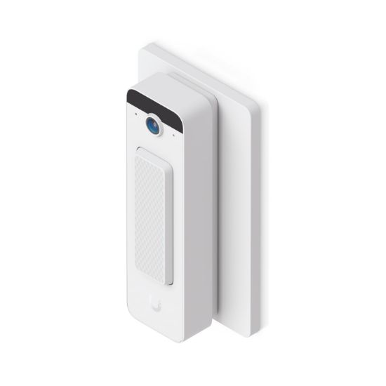 Picture of Ubiquiti Doorbell Lite Gang Box Mounting Plate,Secure Mounting Plate, Installing Doorbell Lite, Flat, Angled Bracket Options, Standard Single-Gang Box