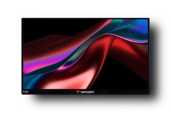 Picture of Verbatim 14' IPS FHD 1920x1080 - HDR, 60Hz HDMI - USB-C for Laptop, PS5,  Xbox, Phone - Windows, Mac OS Ultra Portable Monitor