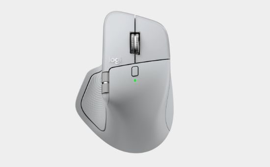 Picture of Logitech MX Master 4 Wireless Mouse - Pale Grey (LS)