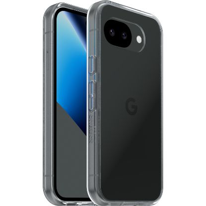 Picture of OtterBox React Google Pixel 10A 5G (6.3') Case Clear - (77-000217), Antimicrobial, DROP+ 3X Military Standard,Raised-Edges,7 Years Warranty