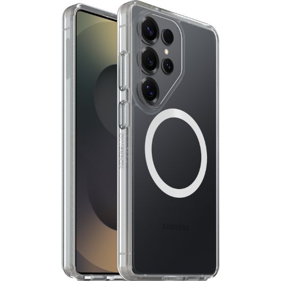 Picture of OtterBox React Magnets Samsung Galaxy S26 Ultra 5G (6.9') Case Clear - (77-99943),DROP+ Military Standard,Raised Edges,7 Years Warranty