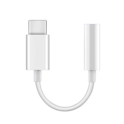 Picture of USP Type C to Aux 3.5mm DAC Headphone Jack Adapter - White (ALTAC), Lightweight & Portable, Corrosion Resistance, 2 Years Warranty