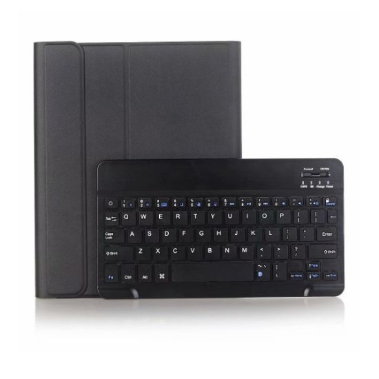 Picture of USP Apple iPad A16 (11') Bluetooth Keyboard with Case Black - Slim, Lightweight, Auto Wake/Sleep Function,PU Leather, 3 Years Warranty