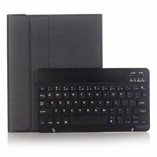 Picture of USP Apple iPad (10.2') (9th/8th/7th Gen)/  iPad Pro / iPad Air (10.5') (3rd Gen)  Keyboard with Case Black - Ultra-Slim, 3 Years Warranty