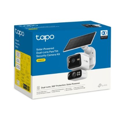 Picture of TP-Link TC93D KIT Solar-Powered Dual-Lens Pan/Tilt Security Camera Kit