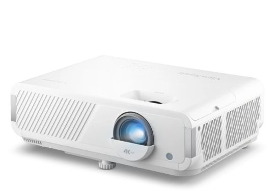 Picture of ViewSonic LX720‑4K, True 4K Laser Projector, 3,500 Lumens, HDR, Up To 300' Display, 10W Speaker, Google TV For Easy Streaming, 3YARW