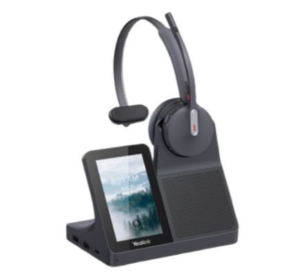 Picture of Yealink WH64 Mono Workstation, Yealink WH64 Workstation is an industry-leading DECT wireless headset with dual/single-ear options for seamless