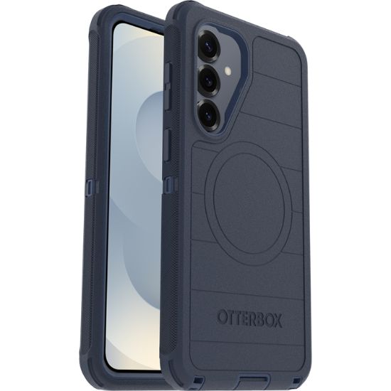 Picture of OtterBox Defender Pro Magnets Samsung Galaxy S26+ 5G (6.7') Case Riverside - Blue - (77-99864), DROP+ 7X Military Standard, Tri-Layer,7 Years Warranty