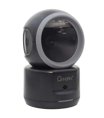 Picture of Oxhorn Wireless Bluetooth 2D Desktop Barcode Scanner Commercial Grade USB Plug&Play 5V 1A Sensor Pixel Supported most of System Black