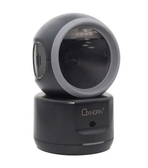 Picture of Oxhorn Wireless Bluetooth 2D Desktop Barcode Scanner Commercial Grade USB Plug&Play 5V 1A Sensor Pixel Supported most of System Black