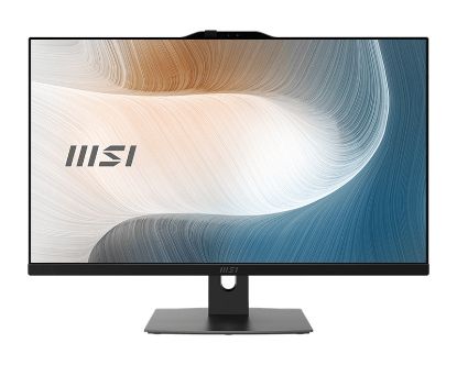 Picture of MSI Modern AM272P 1M-1218AU AIO Black, 27' Non-Touch, W11, i5-120U, Iris Xe, 64GB DDR5, M.2 NVMe, WiFi AX, USB-C, HDMI, webcam