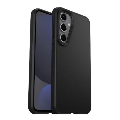 Picture of OtterBox React Samsung Galaxy S24 FE 5G (6.7') Case Black - (77-97080),Antimicrobial,DROP+ Military Standard, Hard Case,7 Years Warranty