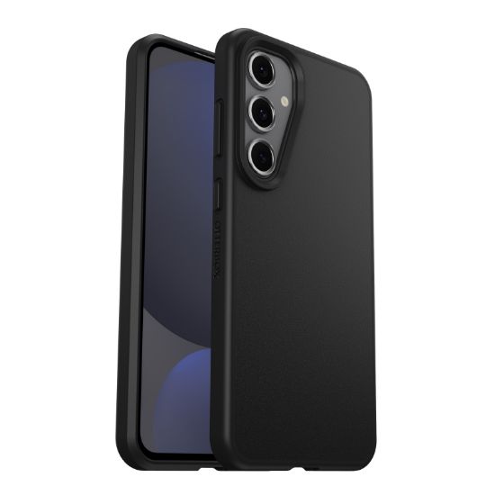 Picture of OtterBox React Samsung Galaxy S24 FE 5G (6.7') Case Black - (77-97080),Antimicrobial,DROP+ Military Standard, Hard Case,7 Years Warranty