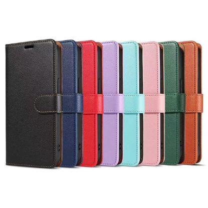 Picture of USP Samsung Galaxy A17 Wallet Case - All Around Protection, PU leather Texture, Magnetic Tab Closing, Card Slots + Photo ID Slot, 3 Years Warranty