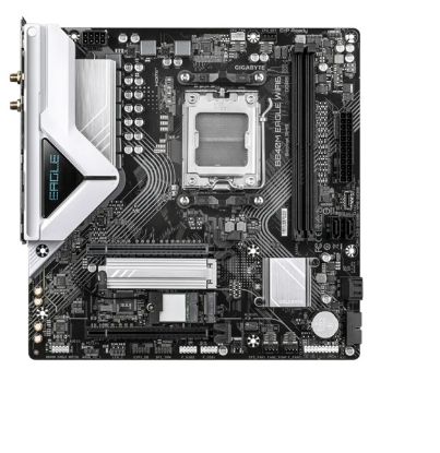 Picture of B840M EAGLE ,AMD AM5 B850, Ryzen 7000/8000/9000, 4xDDR5 256GB EXPO/XMP, PCIe 5.0 x16, 2xM.2, 4xSATA, 2.5GbE LAN, Wi-Fi 6E, HDMI, DP, USB-C/3.2