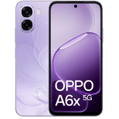 Picture of OPPO A6x 5G 128GB - Violet Purple (CPH2783AU Violet Purple)*AU STOCK*, 6.75', HD+, 120Hz, 4GB/128GB, 50MP/5MP, Dual SIM, 6100mAh, 2 Years Warranty
