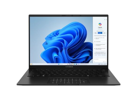 Picture of ASUS Zenbook 14 UM3406GA 14' WUXGA OLED 60Hz NT / AMD  Ryzen AI 7 445 (Gorgon Point) / LPDDR5X 32GB / 1TB SSD / INT / Jade Black / Win 11 Home