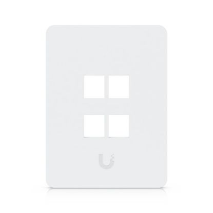 Picture of Ubiquiti Universal Paintable Keystone Wall Plate, 4-Pack, Universal Keystone Wall Plate, Paintable Cover For Clean, Customizable Finish.