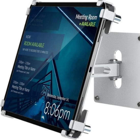 Picture of USP Apple iPad (11') (A16) (11th Gen) Wall Mount Silver - Universal Compatibility, Easy & Secure Installation, 360° Rotation, 3 Years Warranty