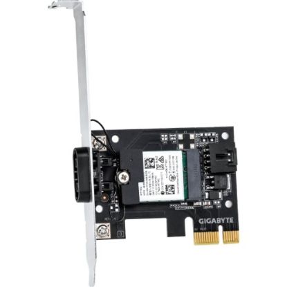 Picture of Gigabyte GC-WIFI6E MediaTek MT7902 module built-in WIFI EZ-Plug 6GHz IEEE 802.11ax compliant up to 1200Mbps BLUETOOTH 5.2 MU-MIMO TX/RX PCIe 4.0 x1
