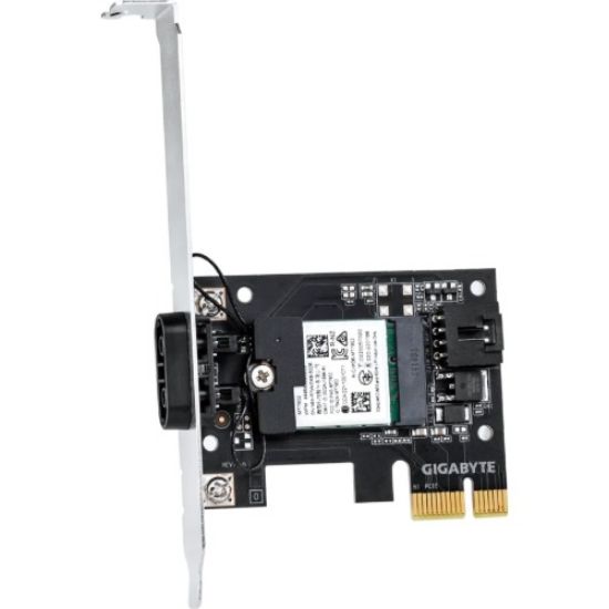 Picture of Gigabyte GC-WIFI6E MediaTek MT7902 module built-in WIFI EZ-Plug 6GHz IEEE 802.11ax compliant up to 1200Mbps BLUETOOTH 5.2 MU-MIMO TX/RX PCIe 4.0 x1