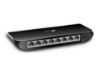 Picture of TP-Link TL-SG1008D 8-Port Gigabit Unmanaged Switch Desktop Wall-Mounting Plastic Case Fanless Supports MAC address 802.1p/DSCP QoS