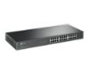 Picture of TP-Link TL-SF1024 24-Port 10/100Mbps Rackmount Unmanaged Switch energy-efficient Supports MAC 19-inch rack-mountable steel case 4.8 Gbps Switching Cap