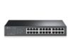Picture of TP-Link TL-SF1024D 24-Port 10/100Mbps Rackmount Unmanaged Switch energy-efficient Supports MAC 13-inch Desktop steel case 4.8 Gbps Switching Cap