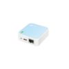 Picture of TP-Link TL-WR802N N300 Wireless N Nano Router 2.4GHz 300Mbps 1x100Mbps LAN/WAN 1xMicro USB 802.11bgn Built-in Antenna Pocket Size Travel Router