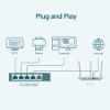 Picture of TP-Link TL-SG105E 5-Port Gigabit Desktop Easy Smart Switch, 5 10/100/1000Mbps RJ45 Ports, MTU/Port/Tag-based VLAN, QoS, IGMP Snooping