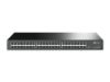 Picture of TP-Link TL-SG1048 48-Port Gigabit Rackmount Switch 19-inch rack-mountable steel case 96Gbps Switching Capacity IEEE 802.3x flow control Auto MDI/MDIX